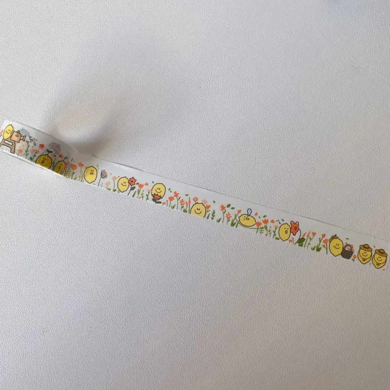 1Pc Ins Kawaii Field Life Series Washi Tape Scrapbooking DIY Decor Korean Cute Bear Planner Masking Stationery Sticker - купить по