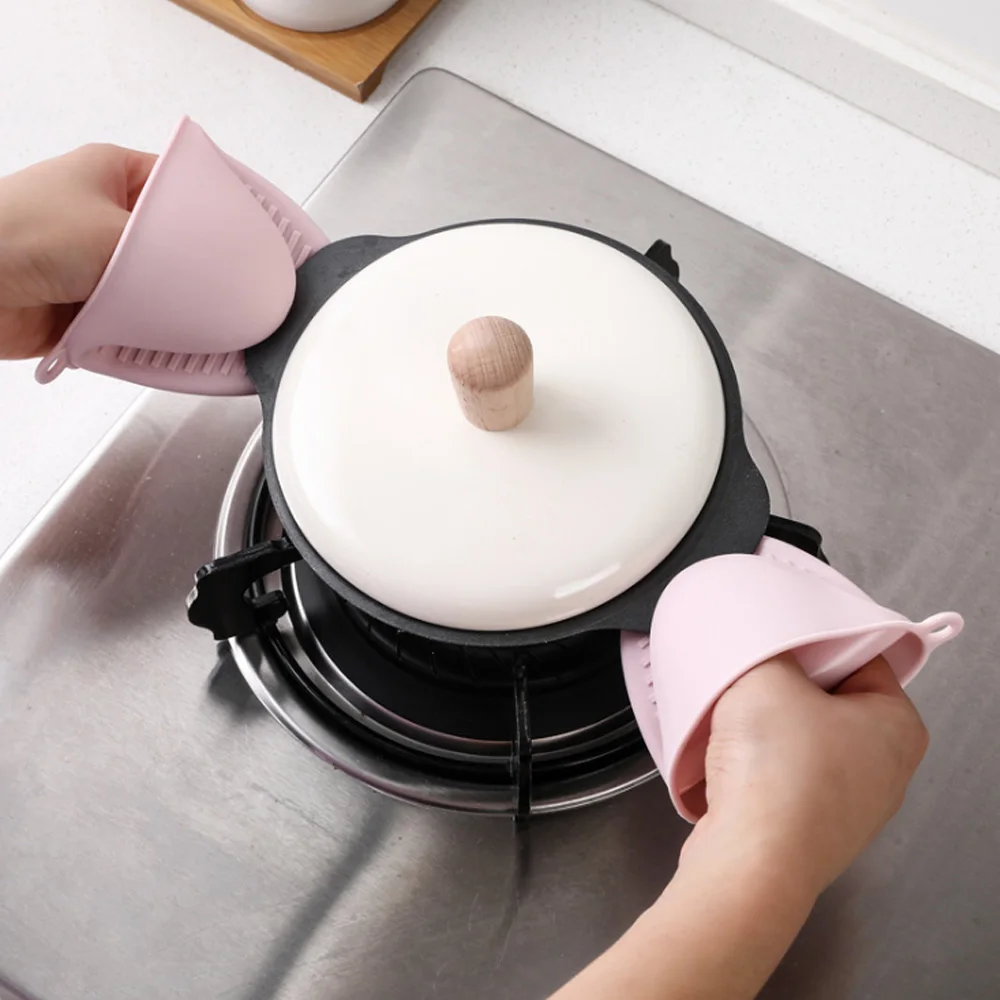 Силиконовые перчатки с теплоизоляцией для духовки готовки в микроволновой печи