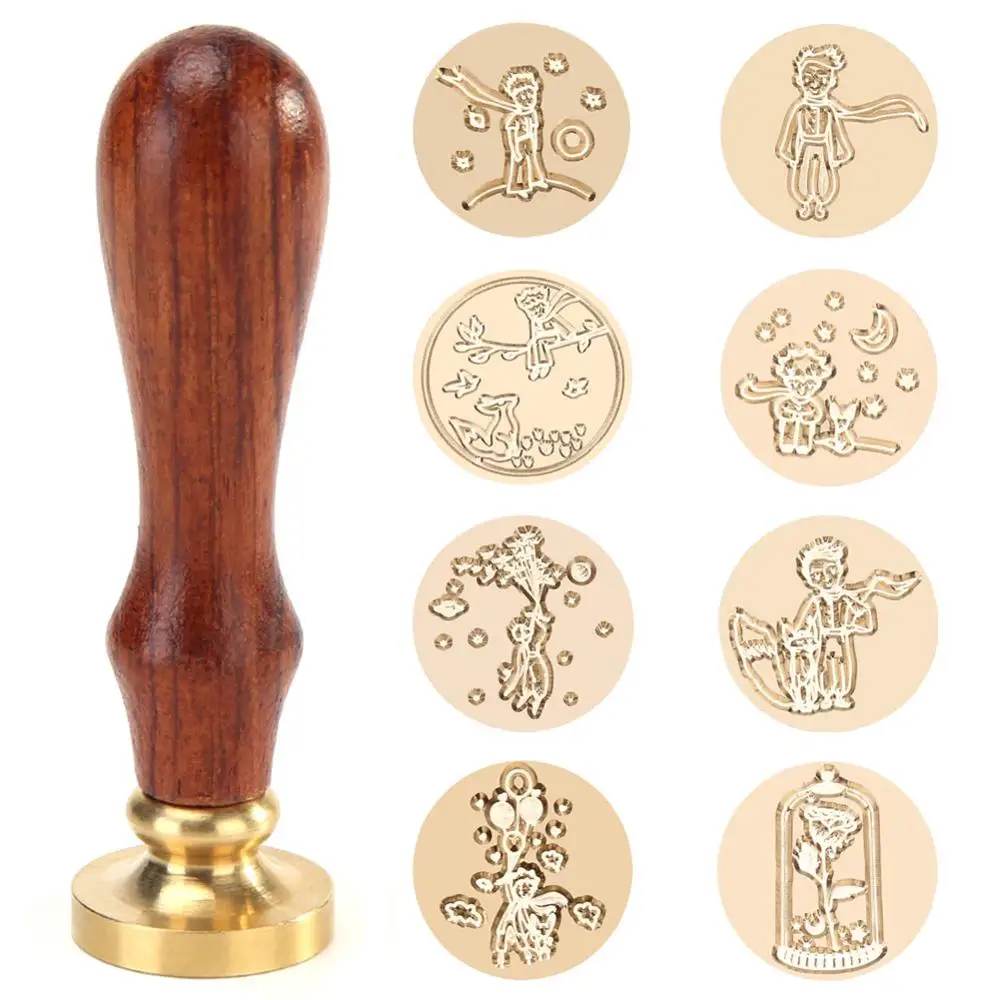 Деревянное восковое уплотнение головка штемпеля заменяет медную головку