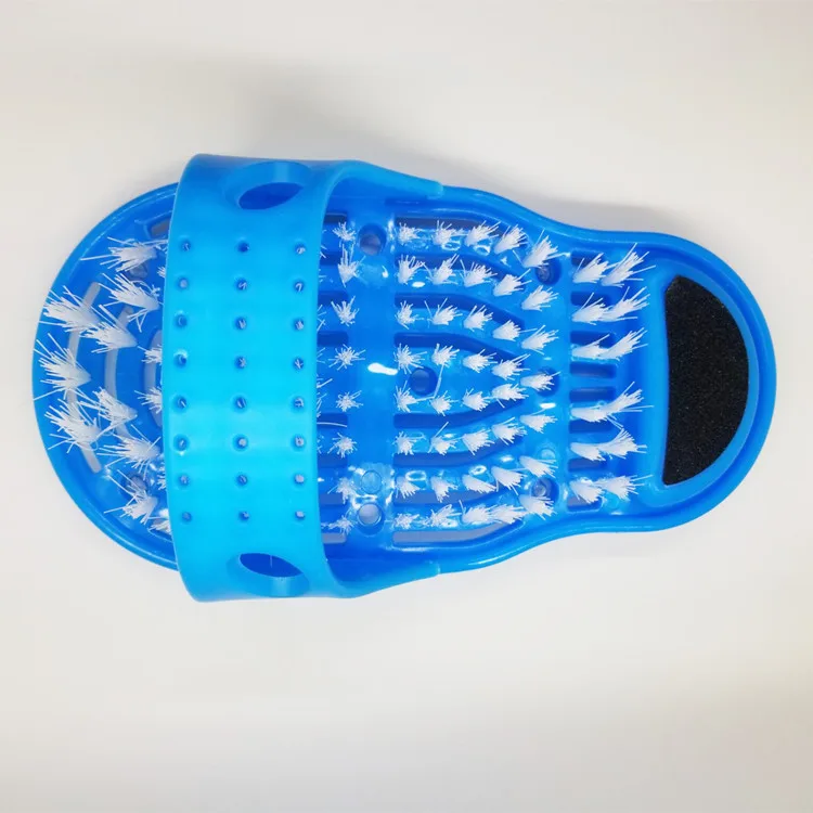 Barabum Пластиковые Тапочки для ванной и душа обувь щетка пемза камень скребок ног