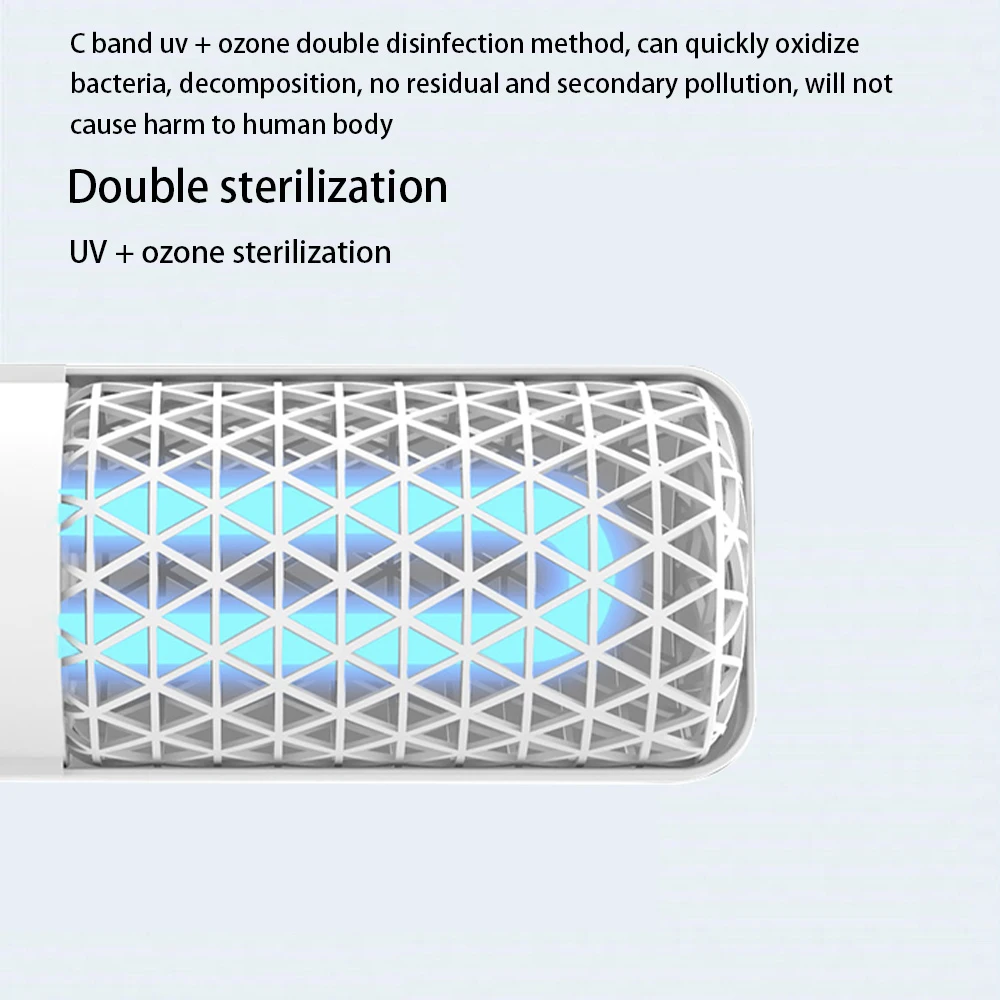 Портативный Перезаряжаемый УФ стерилизатор светодиодный бактерицидный