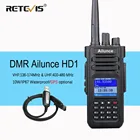 RETEVIS DMR радио Ailunce HD1 ветчина радио IP67 водонепроницаемая цифровая рация (gps) 10 Вт VHF UHF двухдиапазонный двухсторонний радио Amador