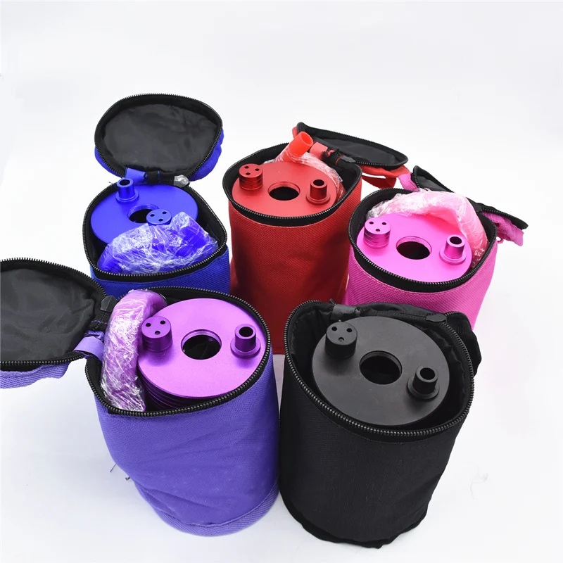 Уличный портативный набор для кальяна из алюминиевого сплава путешествий