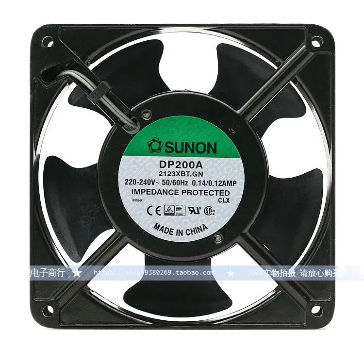 

SUNON SUNON DP200A PN 2123XBT.GN 0.14A 12038 220V Equipment Cabinet Fan