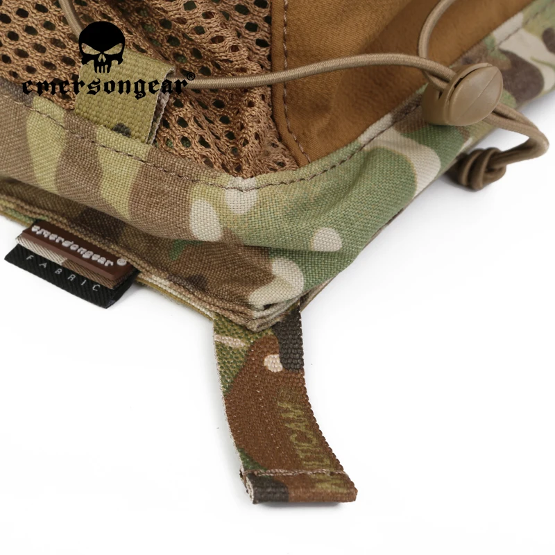

Emersongear Emerson Liightweight Bungee Pack Helmet Bag Adjustable Pouch for Tactical 420 Vest Airsoft Hunting CS Game