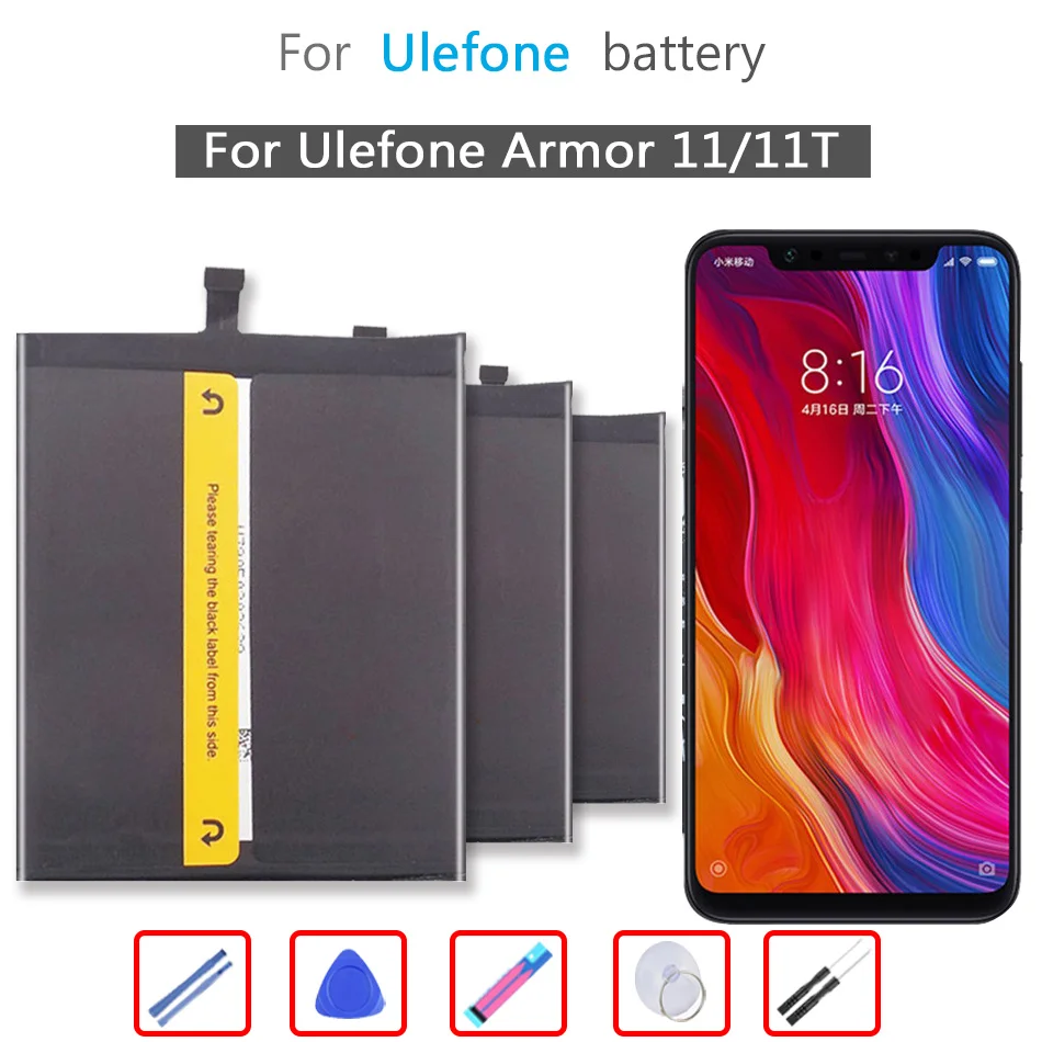 

5000mAh Battery For Ulefone Armor 11/11T Armor11 Mobile Phone