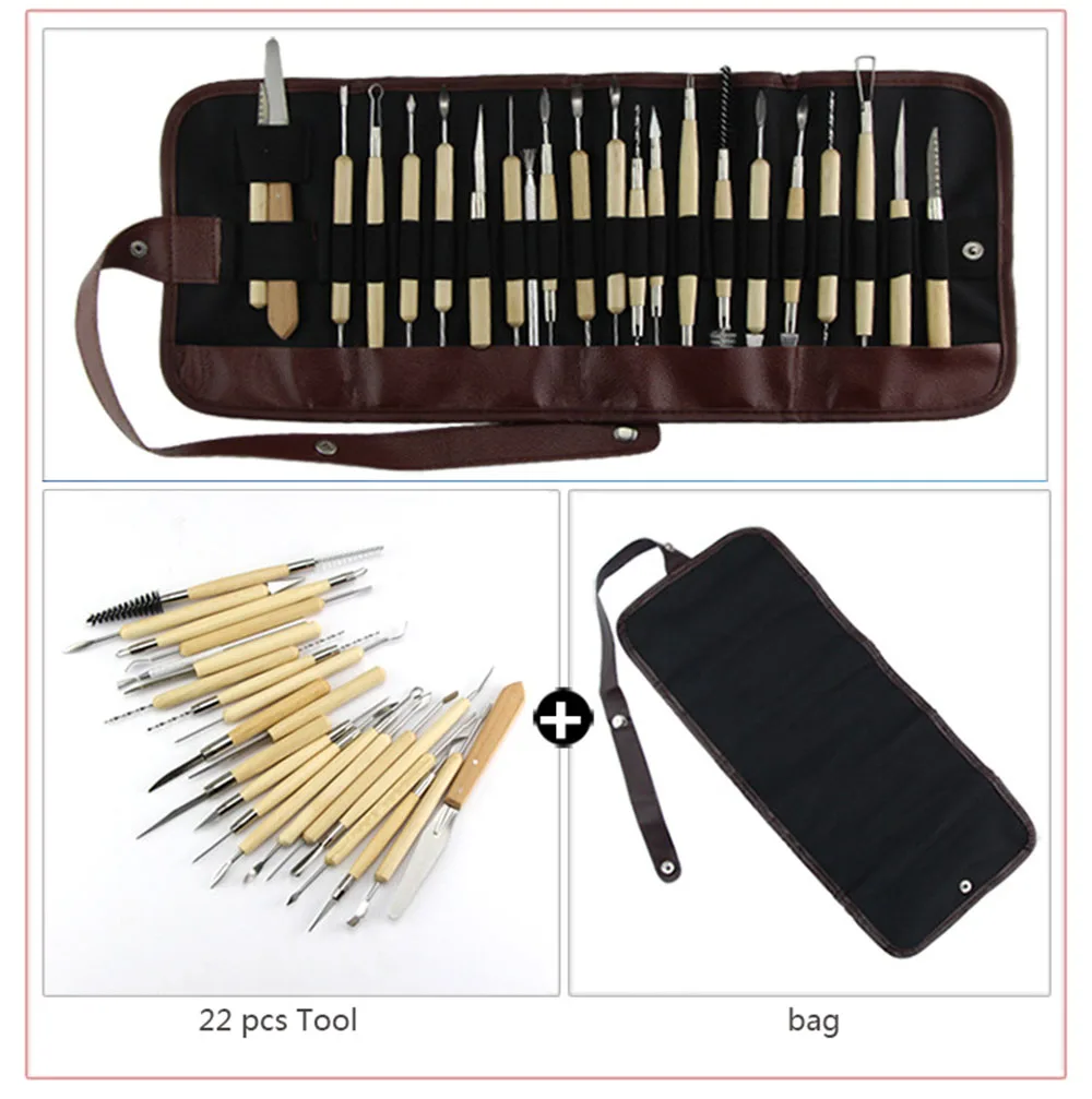 22 шт. набор аксессуаров для рукоделия|Инструменты изготовления керамики| |