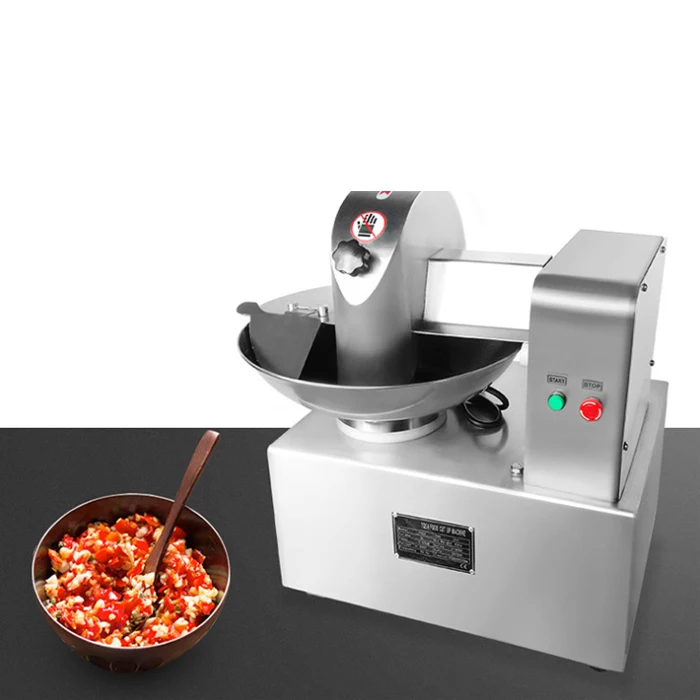 

Meat Emulsify Small Sausage Bowl Cutter Machinery/ Bowl Cutter For Meat