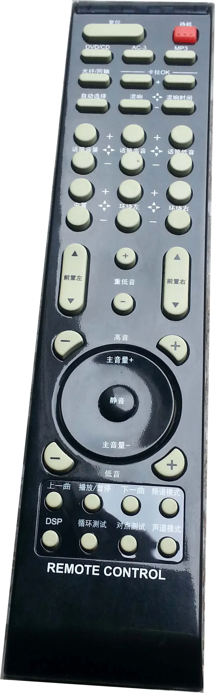 5 1 Передняя панель 6 канальный преусилитель с дисплеем и пультом дистанционного