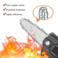 4inch sharp chains for mini pruning saw electric saw high quality and durable chainsaw accessories