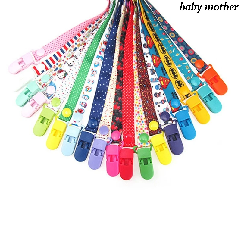 1 шт. Детские зажимы для соски на цепочке удобный материал симпатичный держатель