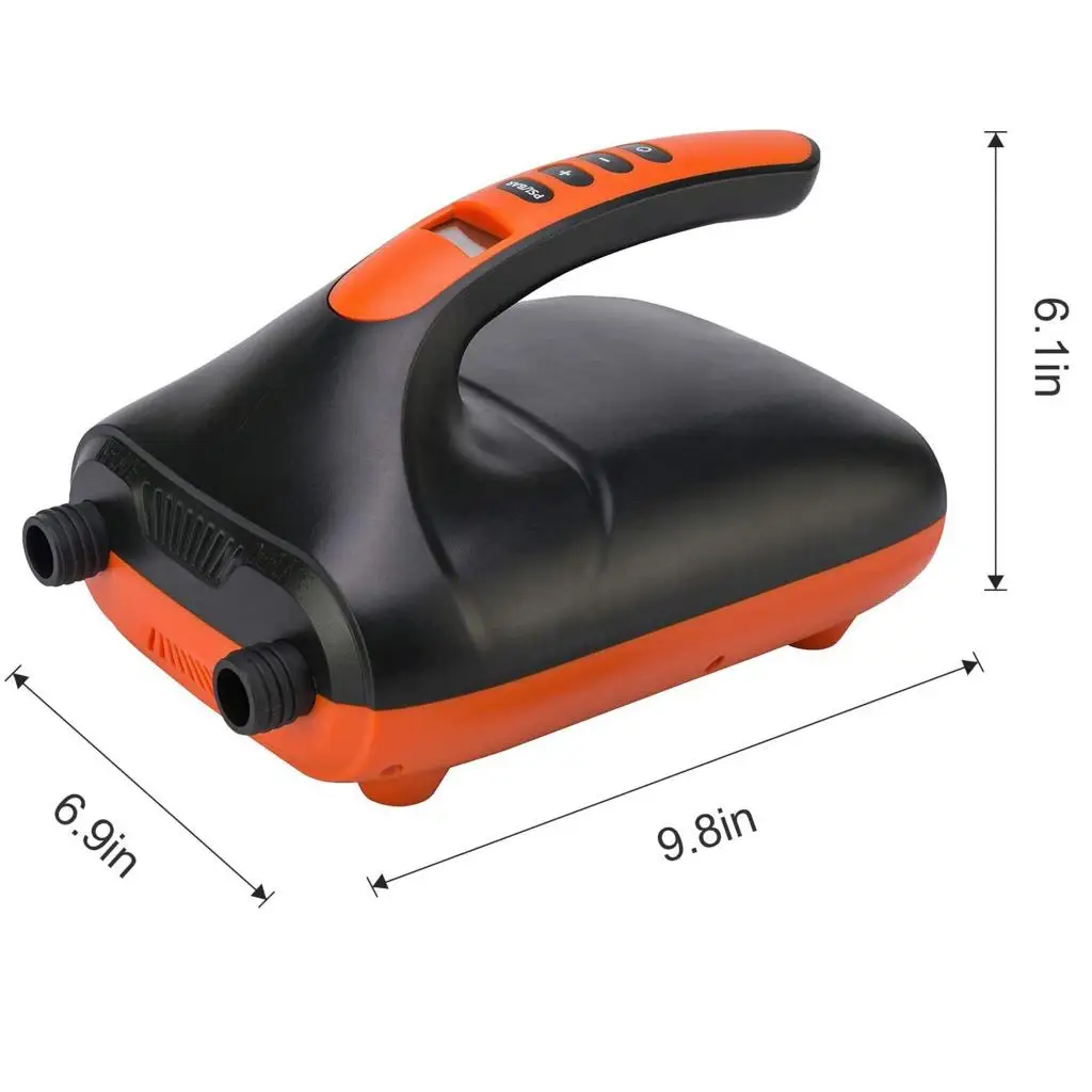 

Digital Electric Inflation Pump 12V Quick-Fill Smart Inflate Deflate Air Pump 20PSI