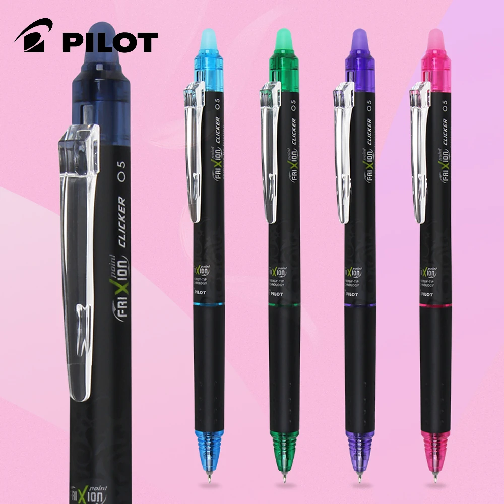 

1pcs PILOT Thermally Erasable Press Gel Pen BLRT-FRP5 0.5mm Syringe Pen for Students, Temperature Control Ink