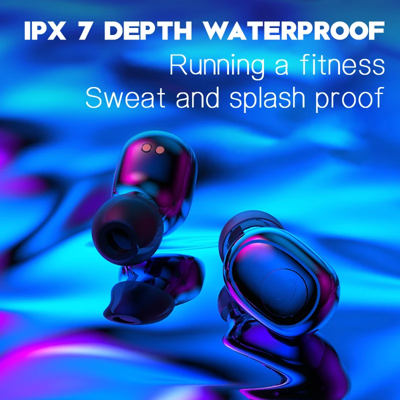 Bluetooth наушники G6s TWS беспроводные с внешним аккумулятором на 3500 мАч V5.0 гарнитура