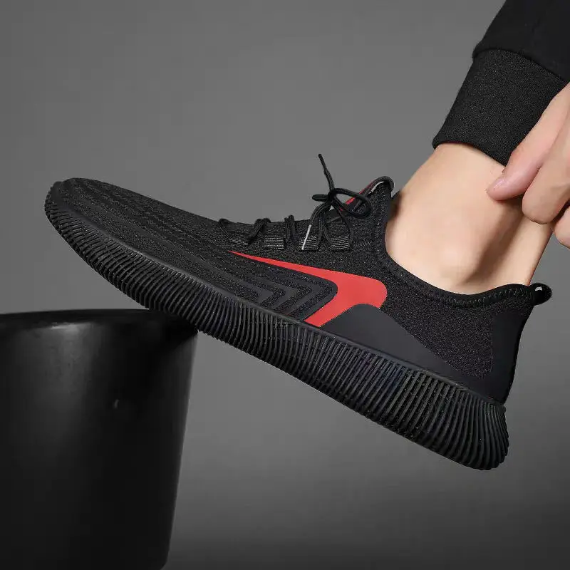 

2021 Spring Fashion Men's Shoes Korean Breathable Sports Running Shoes Casual Cloth Shoes Old Shoes