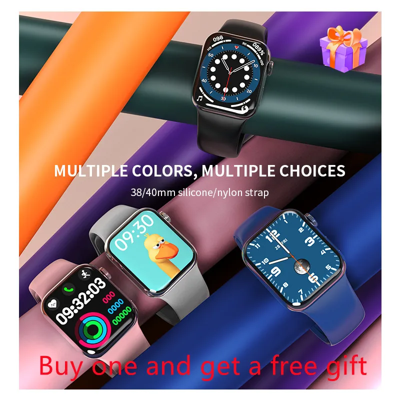 

Smart Watch Men Women Sport Fitness Tracker 40mm 320*320 BT Call Blood oxygen Waterproof Smartwatch For Huawei Android Apple