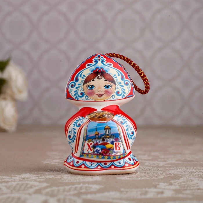 Магнит Машенька. Пасха 5 см 4748752 | Дом и сад