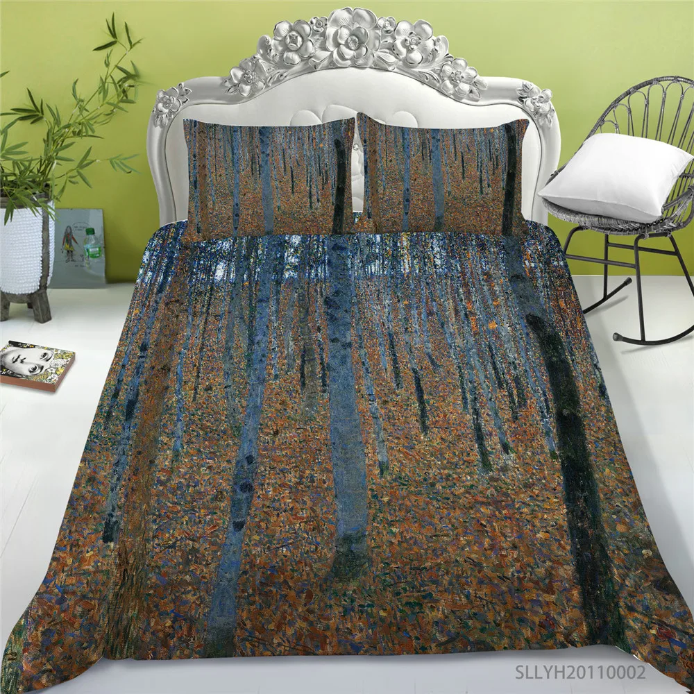 

3D Duvet Cover Set King Size Bedding Set 2/3 Pcs Highend Bedclothes Fashionable Breathable Unique Bed Gift