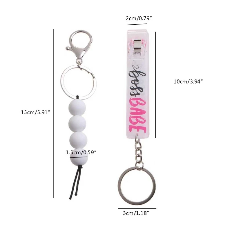 Держатель для карт брелок ключей держатель кредитной карты кольцо с милым