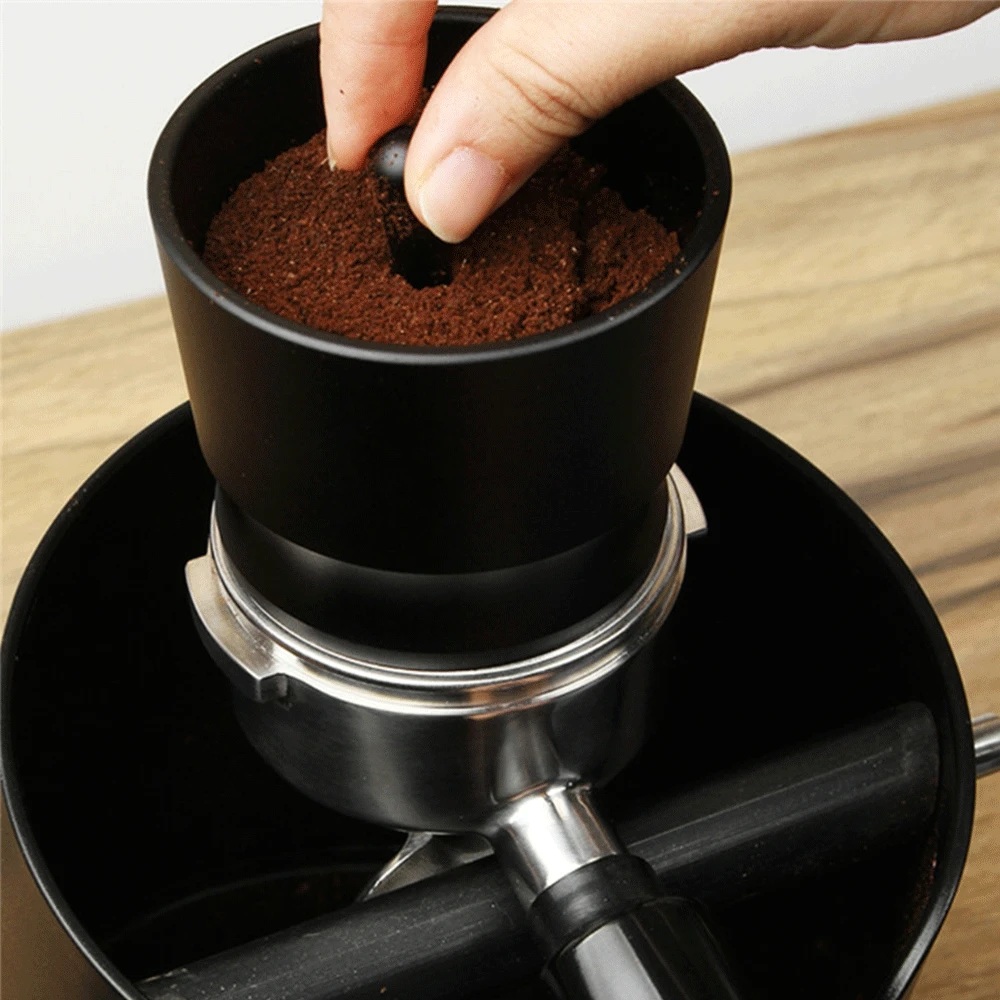 

EK43 Grinder Aluminuml Intelligent Dosing Ring For Brewing Bowl Coffee Powder For Espresso Barista Tool For 58MM Coffee Tamper