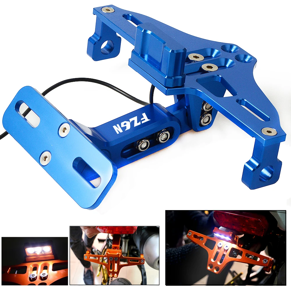 

Кронштейн номерного знака для мотоцикла YAMAHA FZ6 FZ6N FZ6S FZ6R 2004-2015 2005 2006 2007