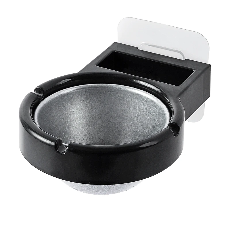 

High quality ashtray wall stainless steel pocket smoke holders Storage Cup for toilet Home Office Ash Storage Tray Box Rack