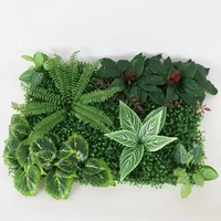 4060cm artificial grasses plants wall panel fake lawn leaf fence artificial foliage for home garden wall decor greenery