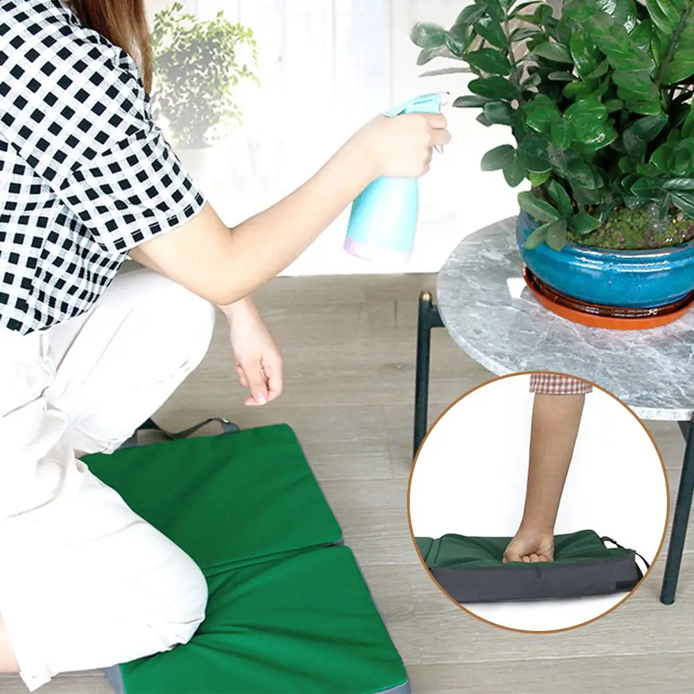 

Садовый наколенник из пены с эффектом памяти, губка с эффектом памяти для колен, легкий коврик для сада с ручкой