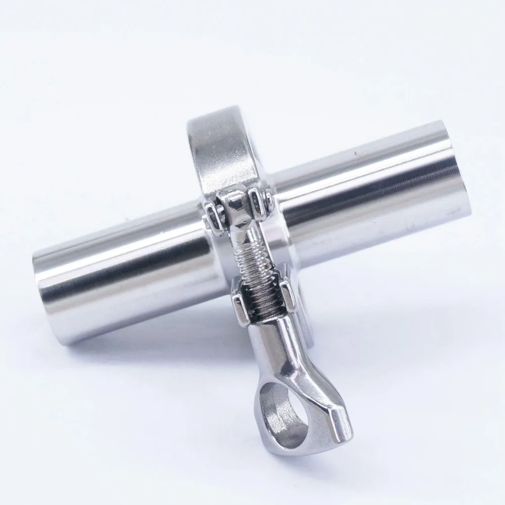 Набор 1/" NPT Female x 1,5" Tri Clamp SUS 304 из нержавеющей стали санитарный фитинг Union набор для домашнего пивоварения
