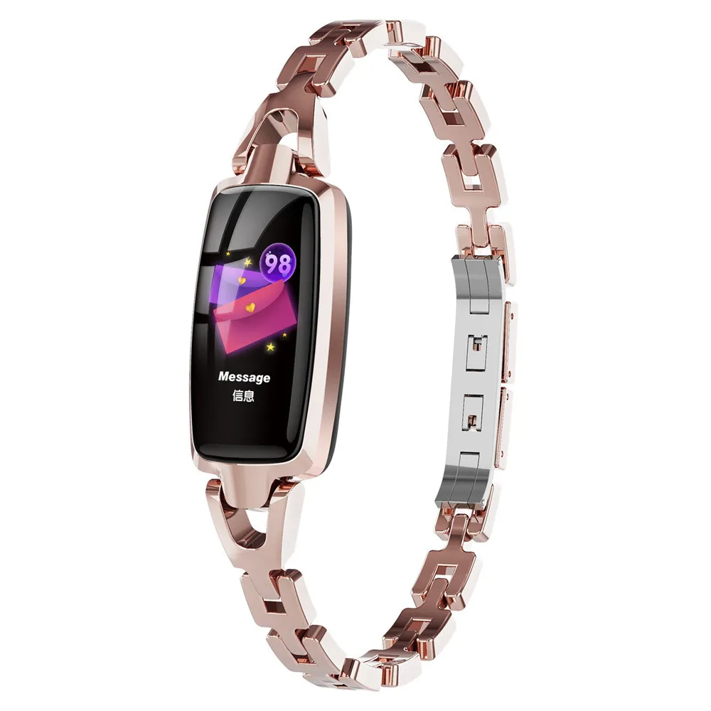 Greentiger DR66 Смарт часы для женщин монитор сердечного ритма Bluetooth IP67 Водонепроницаемый фитнес-трекер леди умный браслет леди VS H8 H2
