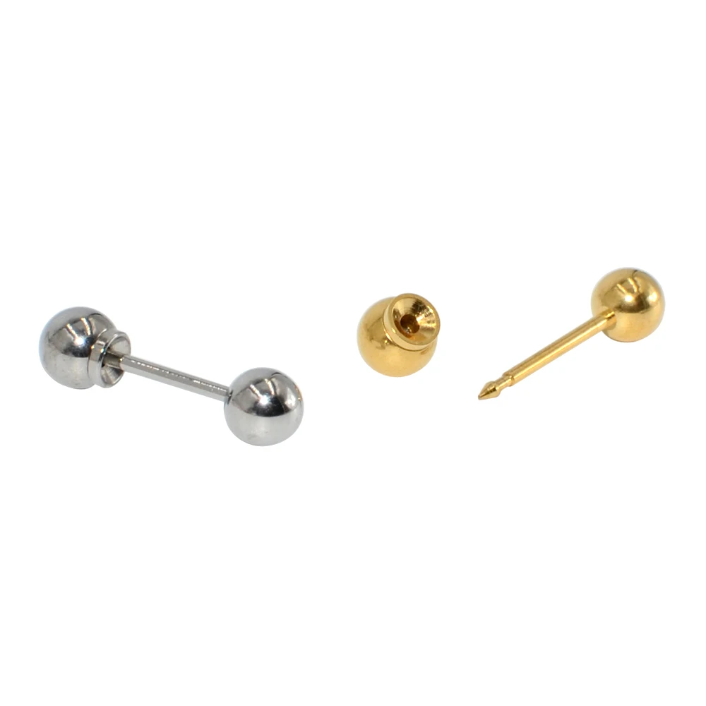1pc Sterlised Disposable Safety No Pain Ear Piercing Device+Sterile Bezel with Safe Ball Buckle Set Cartilage Tragus Stud | Украшения и