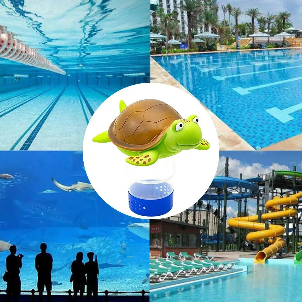 Pool Chlorine Floater High Quality Nontoxic Safe Swimming Chlorinator Animal Dispenser For 3inch Tablet | Дом и сад