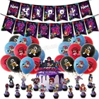 Декор для вечевечерние НКИ пятница ночь, украшение для дня рождения, Натяжной флаг, латексные воздушные шары, набор шаров для торта, товары для мероприятий, подарок для детей