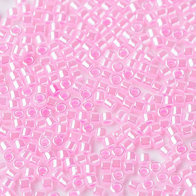miyuki-DB245 Тайдиан Miyuki Delica Seed Bead 11/0 для Broderie De Perles Francaises непрозрачный белый DB200 1,6x1,3 мм около 1000 штук - Цвет: miyuki-DB245