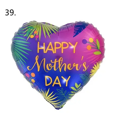10 шт. фольгированные гелиевые шары в форме сердца 18 дюймов