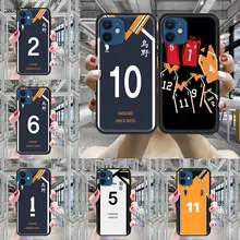Phone Case For iphone 12 pro max 11 8 7 6 s XR Plus Haikyuu Hinata Attacks Jersey Softshell for IPHONE X XS SE 2020 mini shell