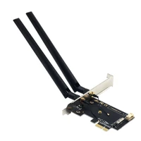 1200mbps dual band 802 11ac bcm94360cs2 wifi wlan card to desktop pcie wireless bluetooth 4 0 adapter
