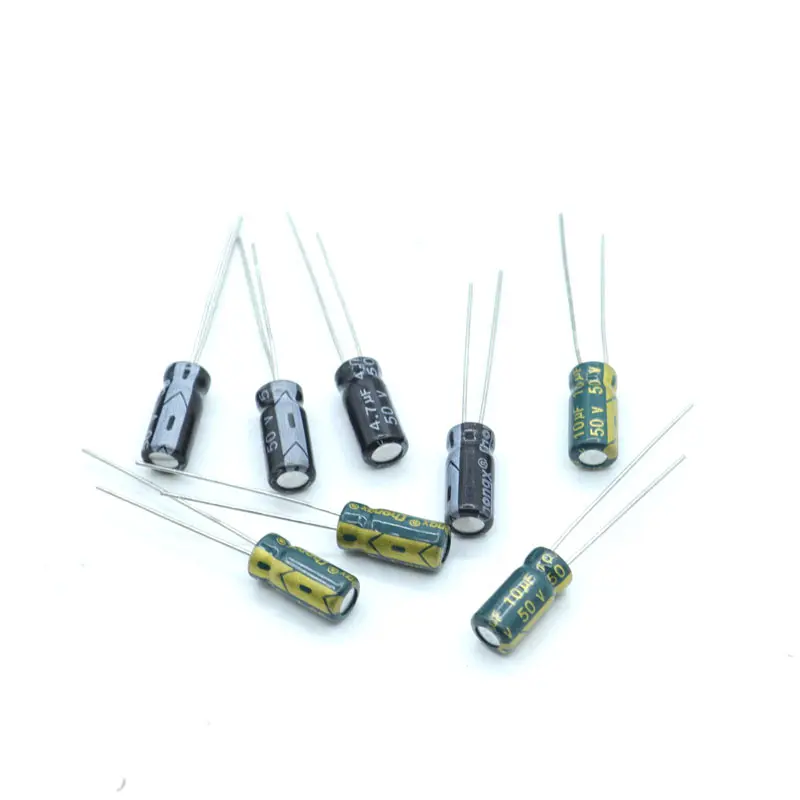 Высокочастотный алюминиевый электролитический конденсатор 5*11 с низким ESR