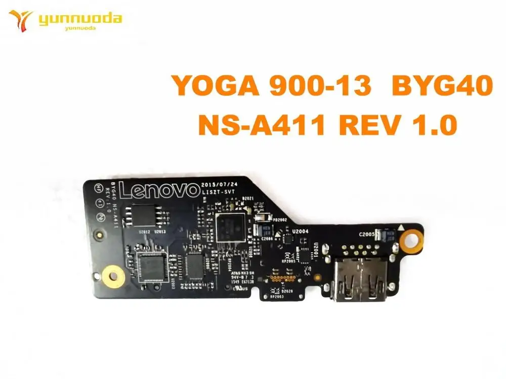 

Original for Lenovo Yoga 900-13ISK Yoga 900-13 USB board YOGA 900-13 BYG40 NS-A411 REV 1.0 tested good free shipping