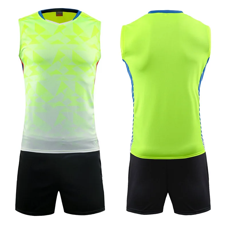 Мужские футболки для волейбола шорты и топы без рукавов женская мужская
