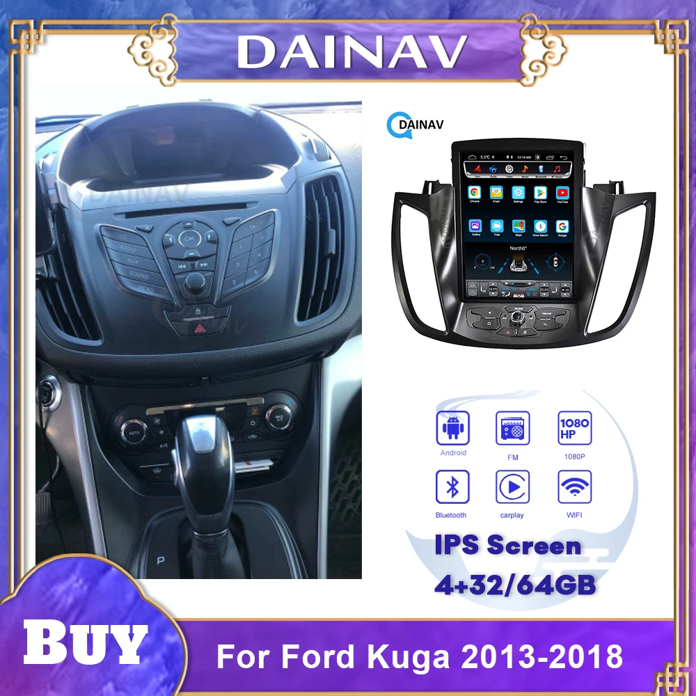 

Вертикальный Экран 2 Din Android автомобильный Радио gps-навигация, dvd-плеер для Ford Kuga 2014 Автомобильный мультимедийный плеер DVD Авто Радио стерео