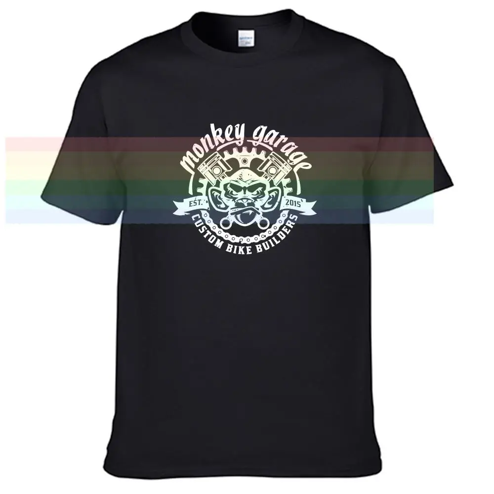 

Gas-Monkey-Garage T Shirt Green skeleton Racer shirt Limitied Edition unisex Brand T-shirt Cotton Amazing Short Sleeve Tops N55