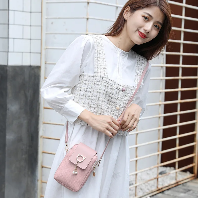 

Women Bag 2021 New Fashion Shoulder Messenger Bag Lady Crossbody Bags Pearl Simple Small Square Bag Girl Phone Coin Purse Bag