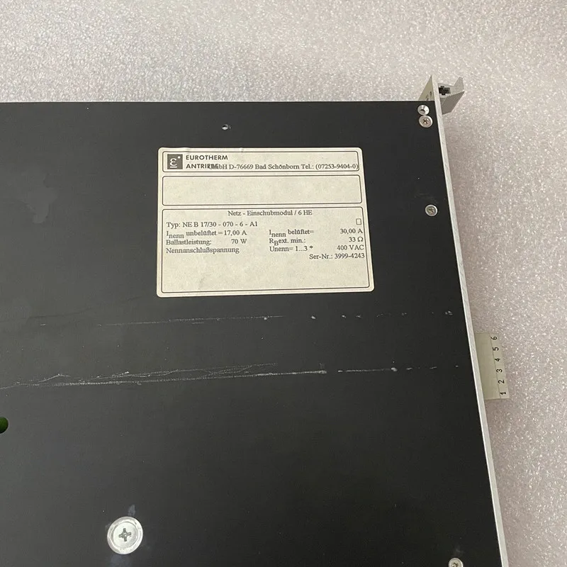 

Paker EUROTHERM NEB 17/30-070-6-A1 Used In Good Condition