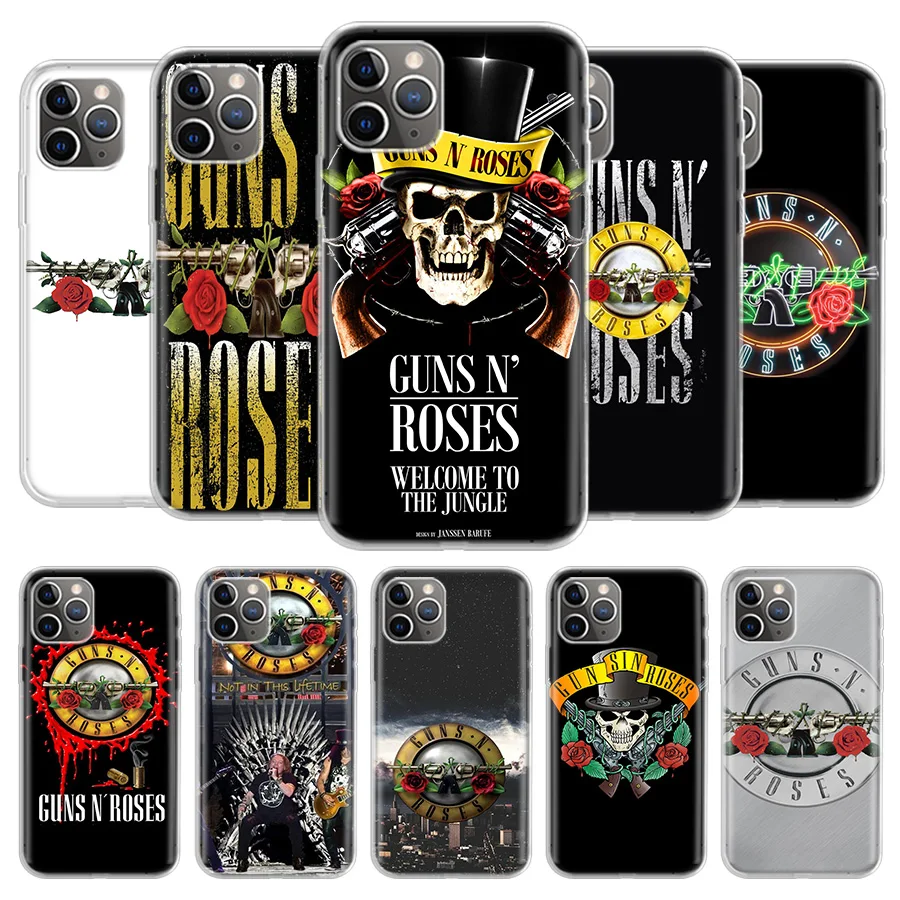 

Guns n roses Good Time Cover Phone Case For iPhone 13 12 11 Pro 7 6 X 8 6S Plus XS MAX + XR Mini SE 5S Coque Shell Capa Fundas