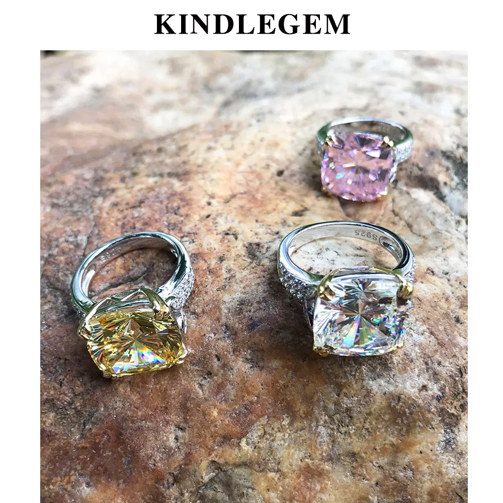 Элитный бренд 925 пробы серебро большие кольца для мужчин и женщин на официальное