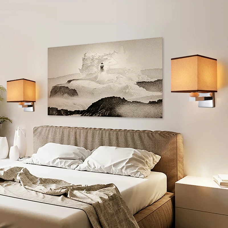 

Post Modern LED Luxury Wall Light Living Room Bathroom Study Bedroom Bedside Wall Fixtures Lighting Indoor