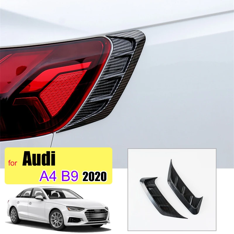 Углеродное волокно Цвет передние фары рамка под брови украшения Стикеры