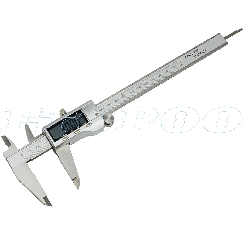 Цифровой штангенциркуль металлический корпус 0 50 мм 150 200 300 мм|Штангенциркули| |