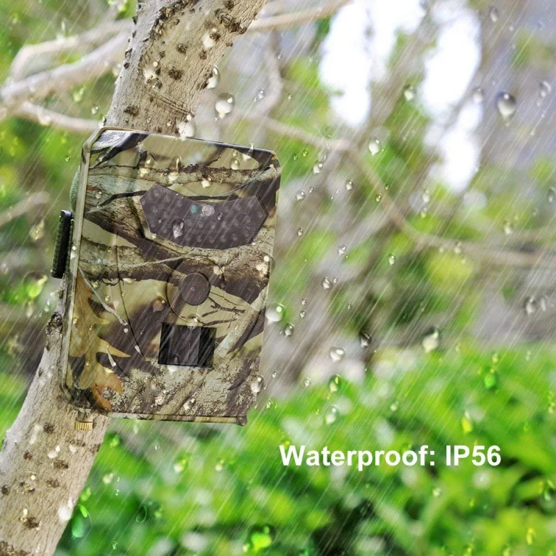 

Trail Hunting Waterproof Wildlife Camera 1080P HD 12MP Video Scouting Infrared Night Vision Photo Traps